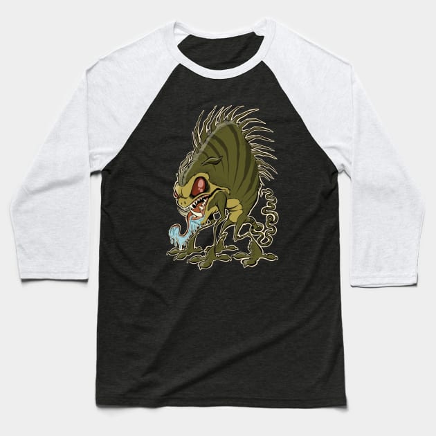 El Chupacabra! Baseball T-Shirt by westinchurch